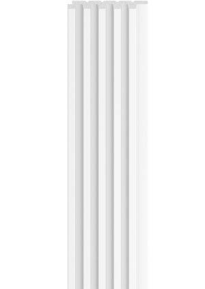 Реечные панели для внутренней отделки LINERIO S-LINE WHITE белый (RAL 9010, NCS S 0601-Y)